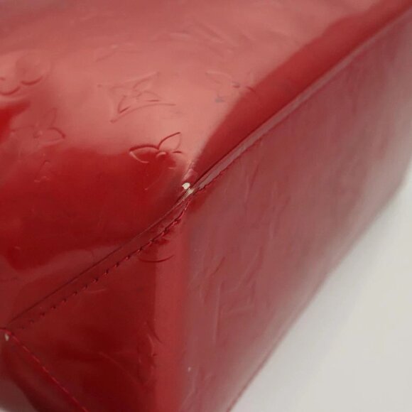 LOUIS VUITTON Monogram Vernis Reade PM Hand Bag Pomme D'amour M91990 Auth BA1427 - Picture 2 of 14